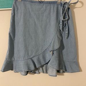 J.crew wrap skirt